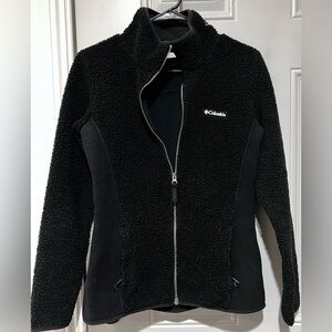 Columbia Black Full-Zip Fleece